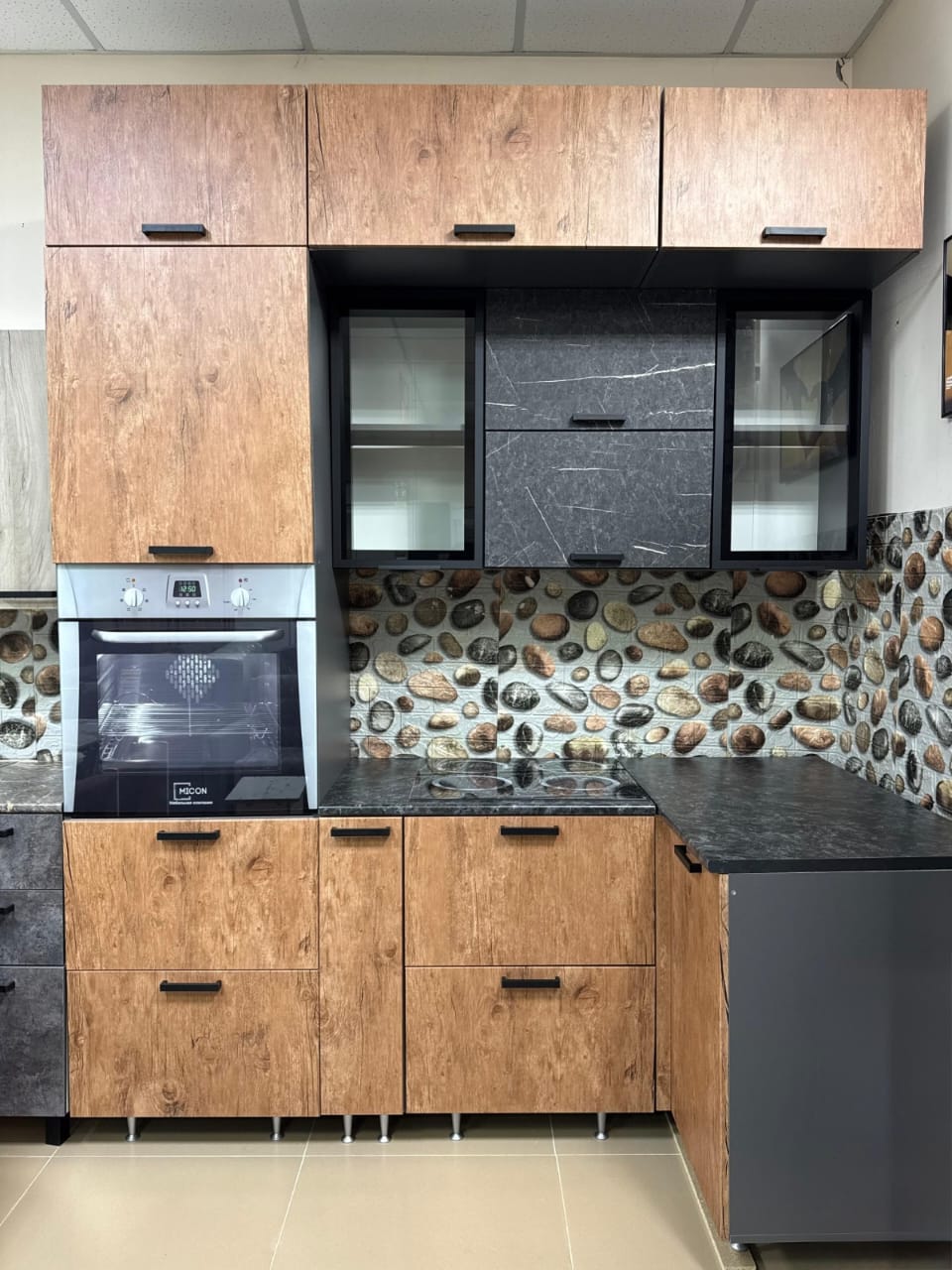 Кухня "Техно" угловая 0 Кухня "Техно" угловая 0