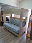 Двухярусная кровать-диван "Боннель" 1